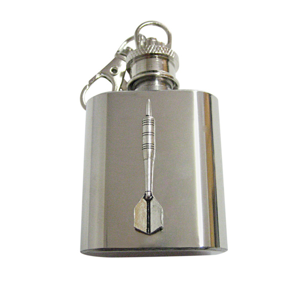 Throwing Dart Keychain Flask - Picture 1 of 1